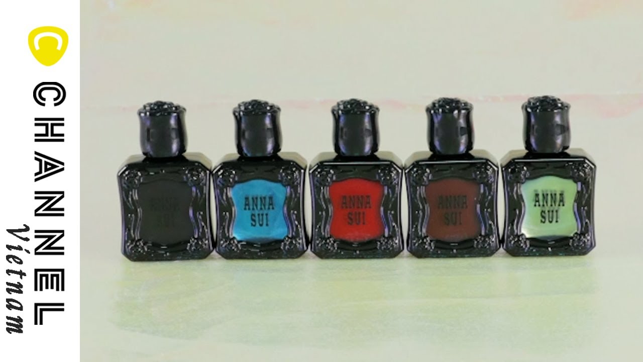 [Anna Sui] Hot Nail ♡ Màu Nail “hot” của Anna Sui quá đẹp!